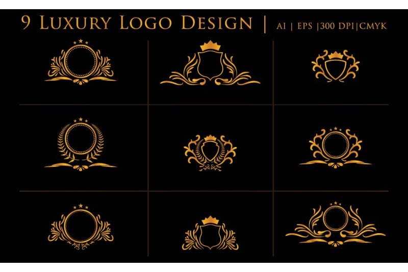 9 Luxury Logo Design